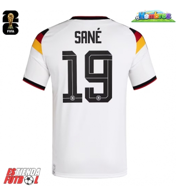Alemania Leroy Sane #19 Primera Equipación Mundial 2026 Manga Corta Alemania Leroy Sane #19 Primera Equipación Mundial 2026 Manga Corta